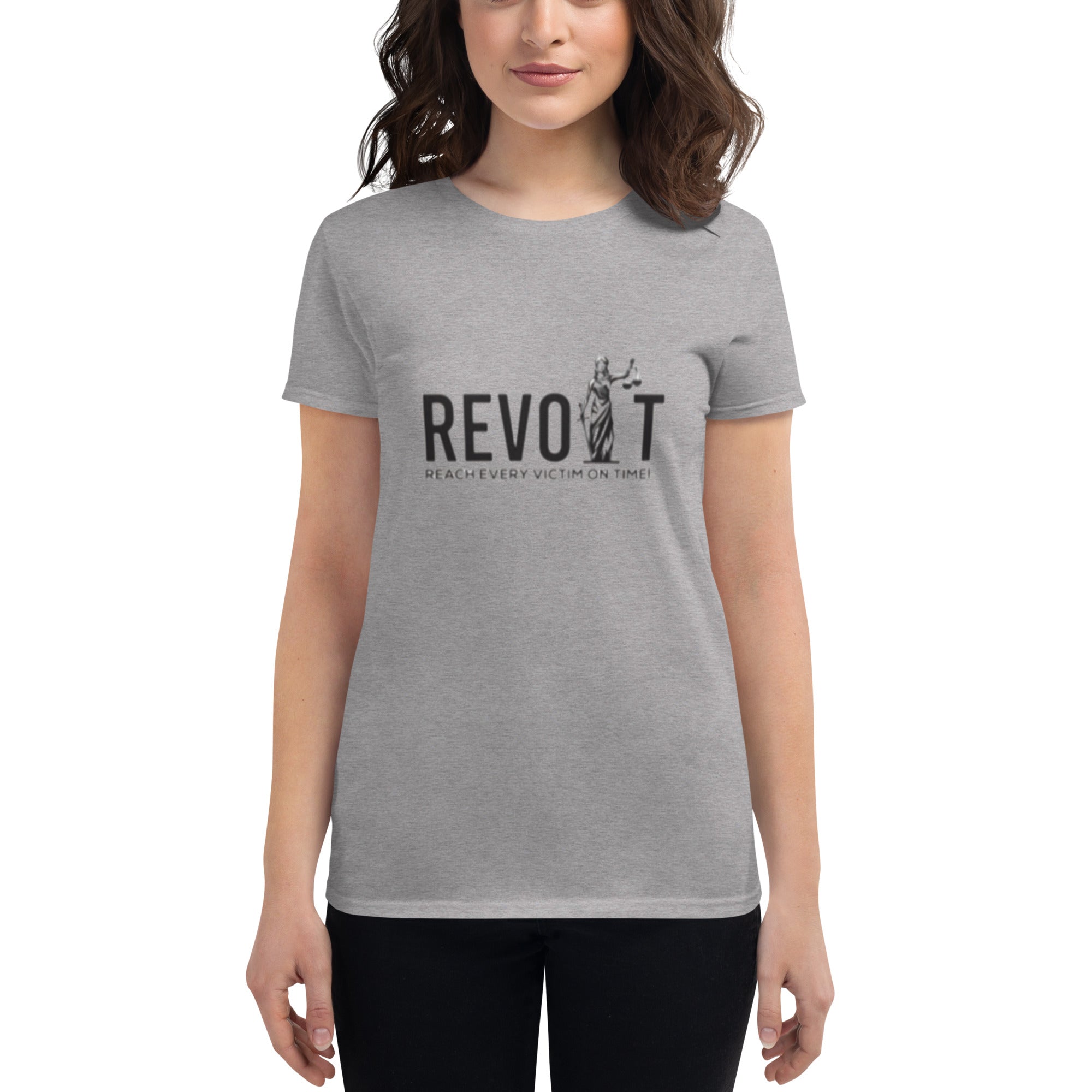 REVOLT SCALES WOMEN'S FITTED T-SHIRT