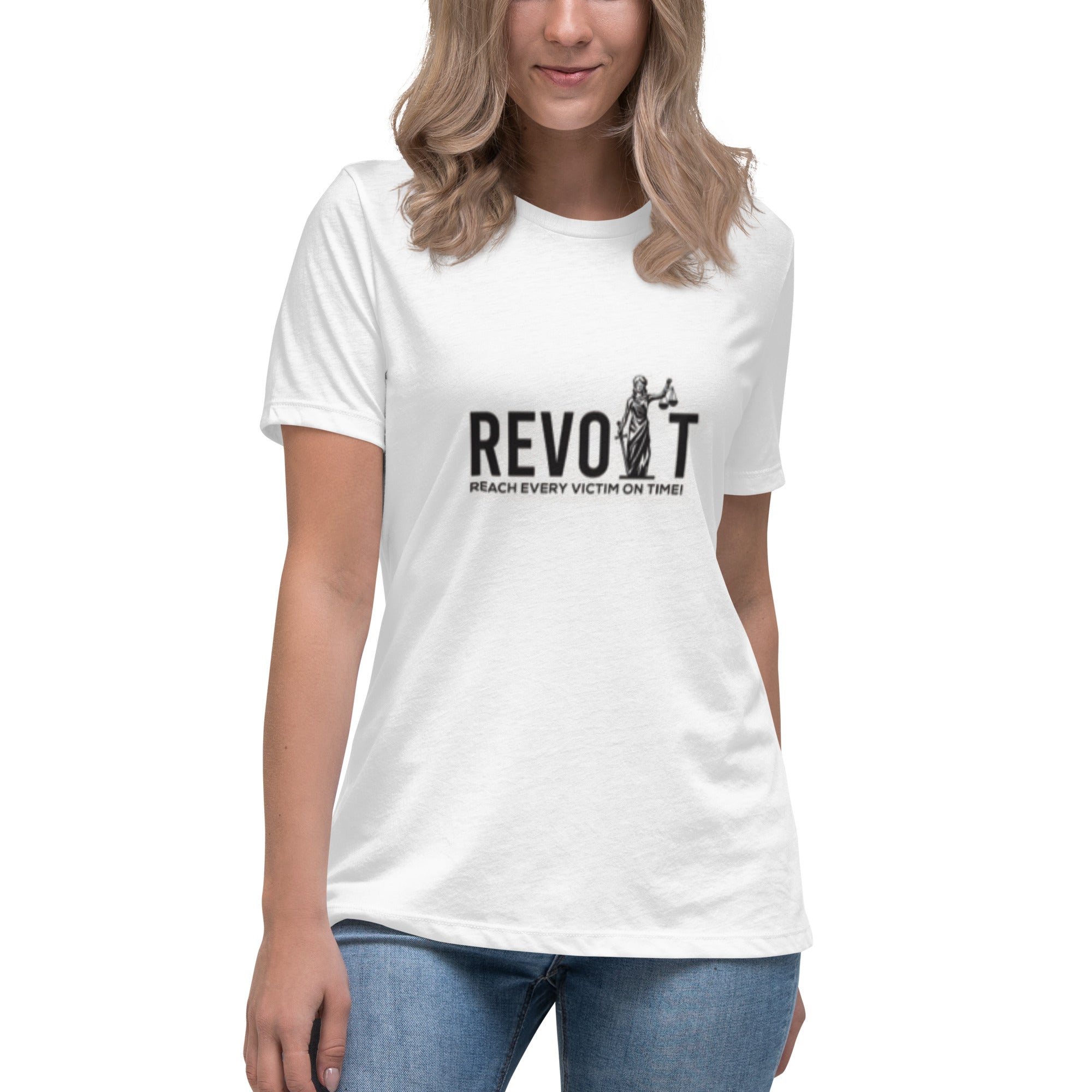 REVOLT SCALES WOMEN'S FITTED T-SHIRT
