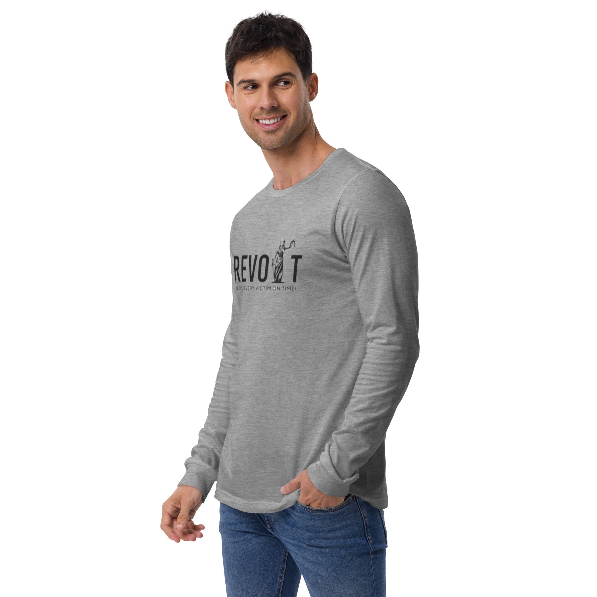 Revolt Blindfold  Unisex Long Sleeve Tee