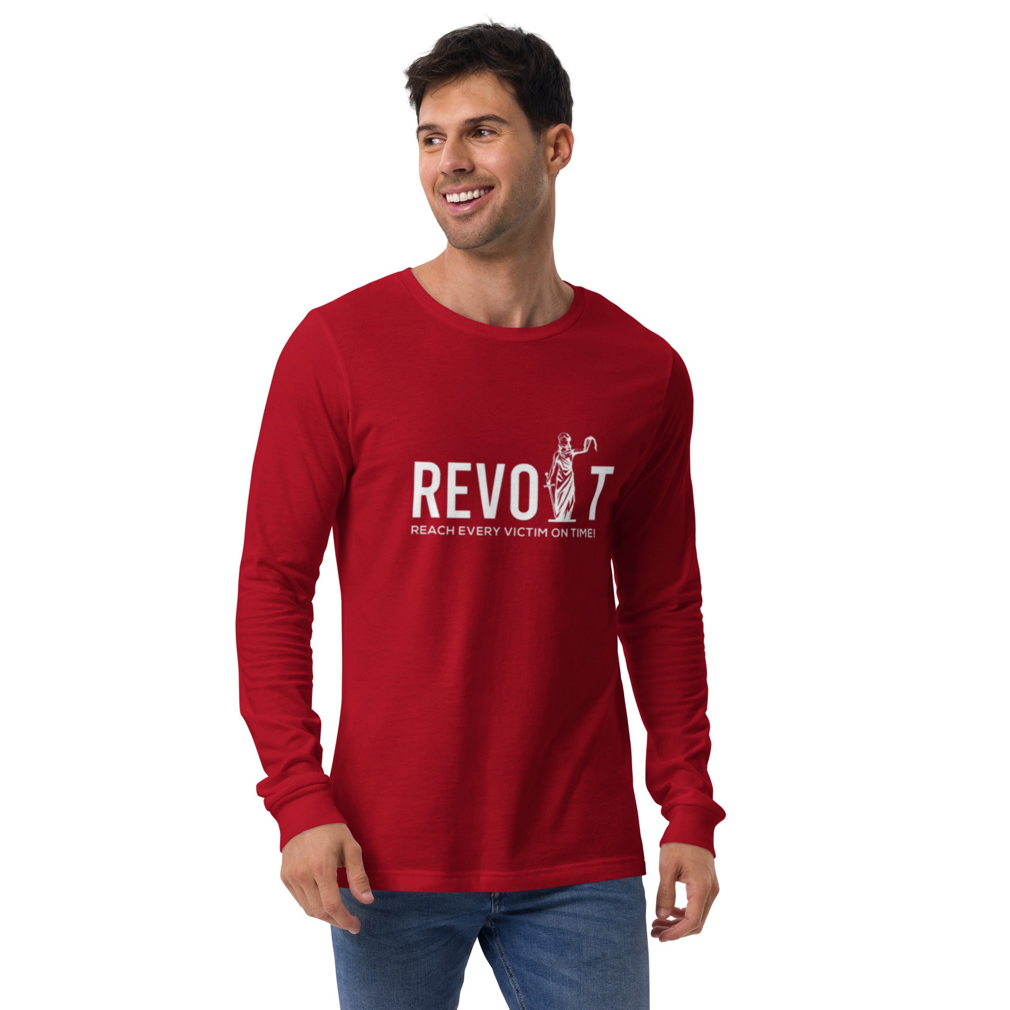 Revolt Blindfold  Unisex Long Sleeve Tee