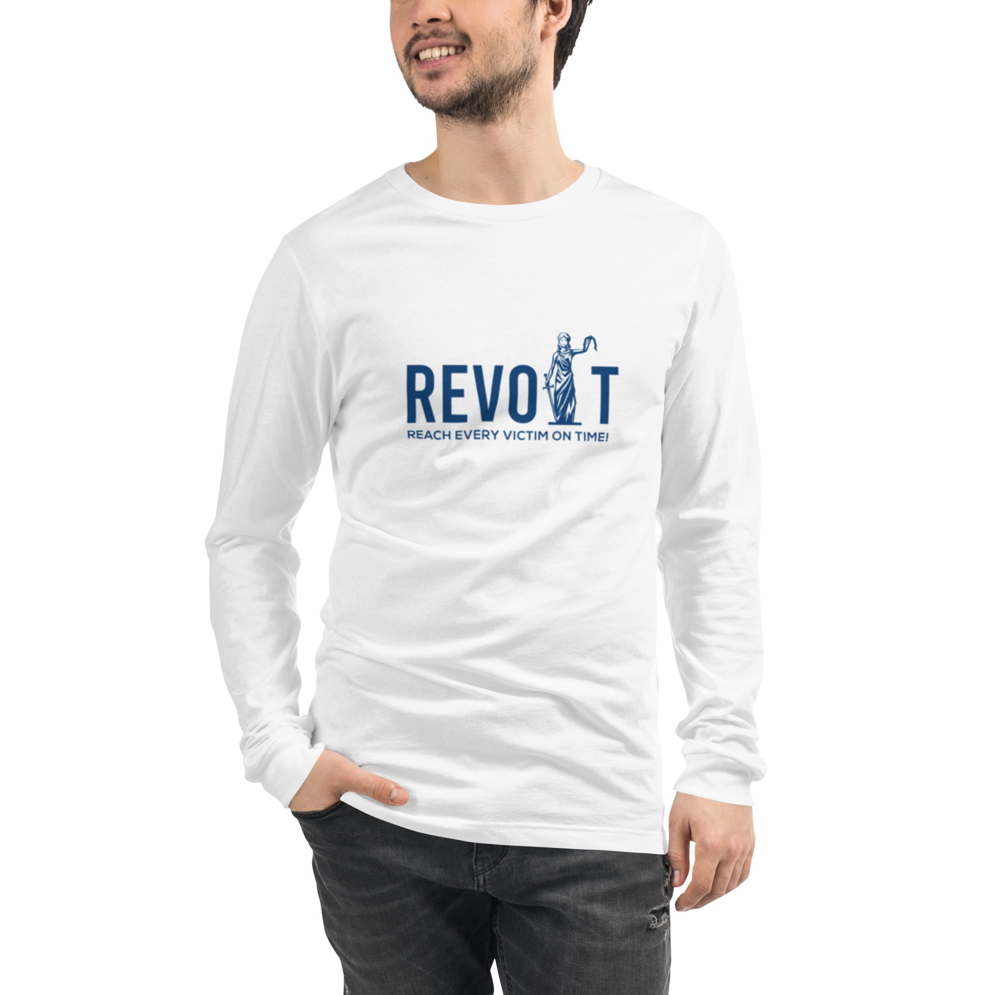 Revolt Blindfold  Unisex Long Sleeve Tee