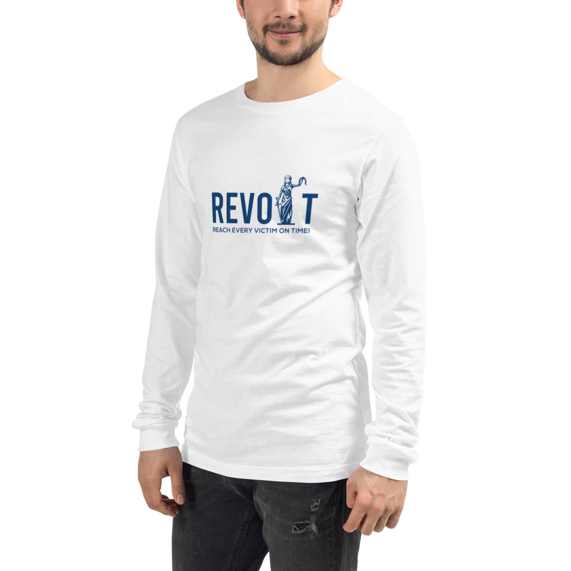 Revolt Blindfold  Unisex Long Sleeve Tee